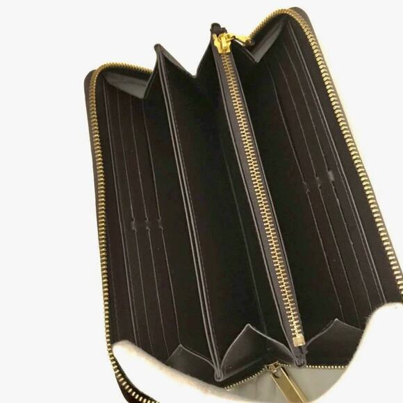 Authentic LV Louis Vuitton Vernis Enamel Patent Leather Zip Around Long Wallet - Picture 5 of 8